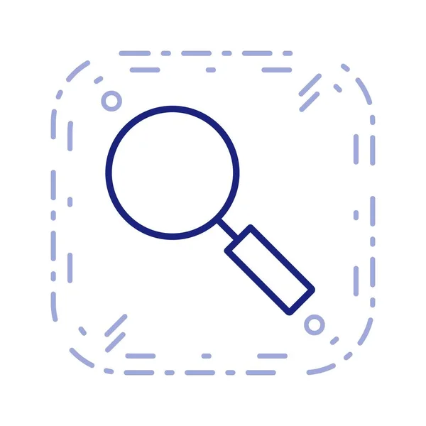 Vector Search Icon — Stock Photo, Image