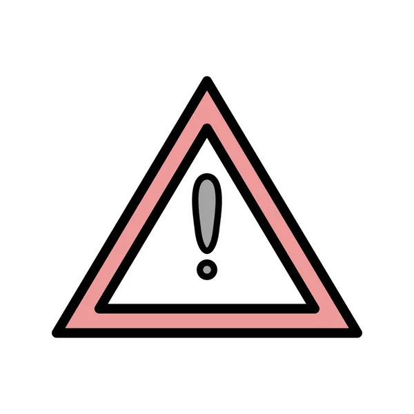 Illustration Other dangers Road Sign Icon — Stock Photo, Image