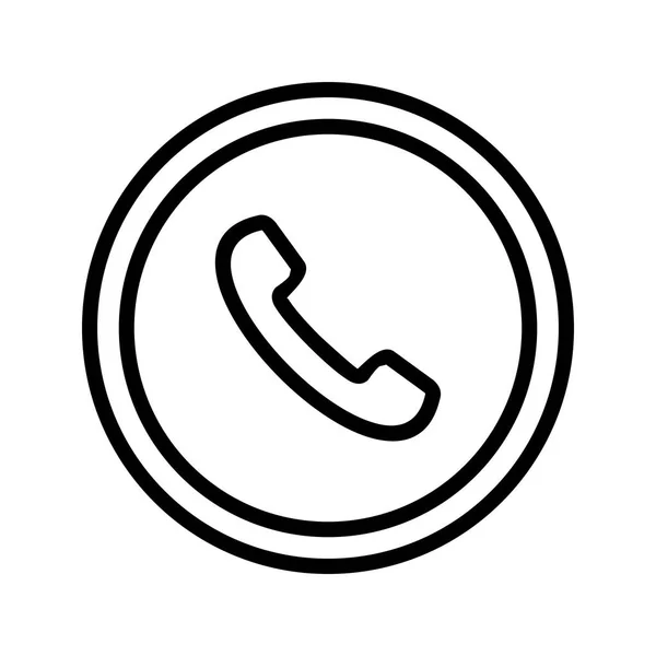 Illustration Telefon Verkehrszeichen Symbol — Stockfoto