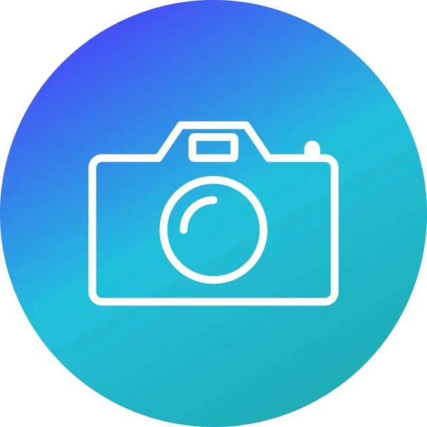 Illustration Camera  Icon — Stock Photo, Image