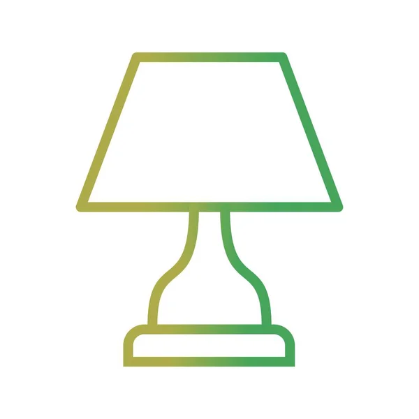 Illustrazione Icona lampada — Foto Stock