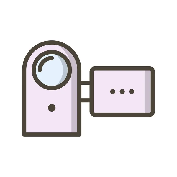 Illustratie handig cam-pictogram — Stockfoto