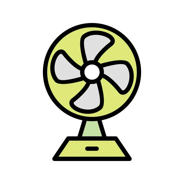 Иллюстрация Зарядка иконы вентилятора — стоковое фото