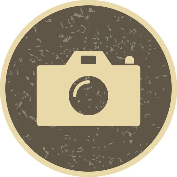 Ikon för bild kamera — Stockfoto