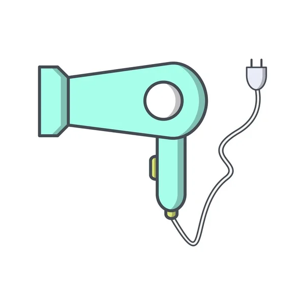 Illustration Hair Dryer  Icon — Stock Photo, Image