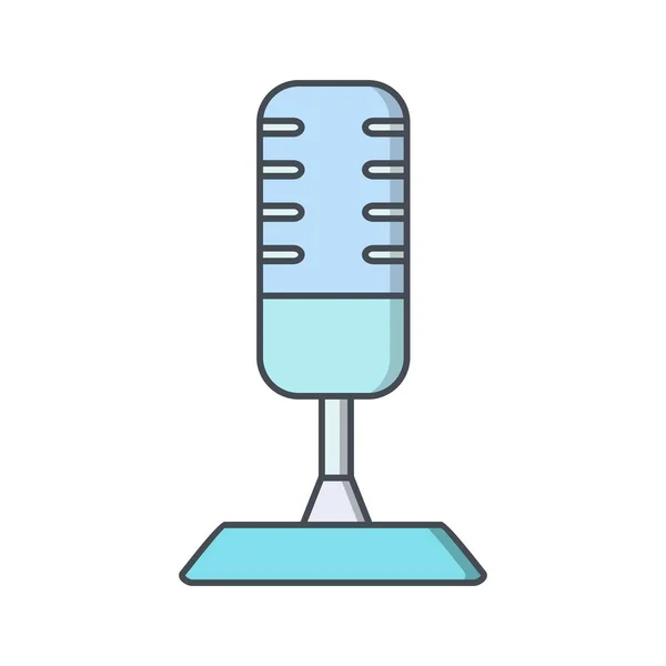 Illustration Mic  Icon — Stock Photo, Image