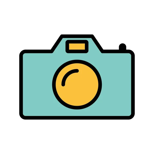 Ilustrace – ikona fotoaparátu — Stock fotografie
