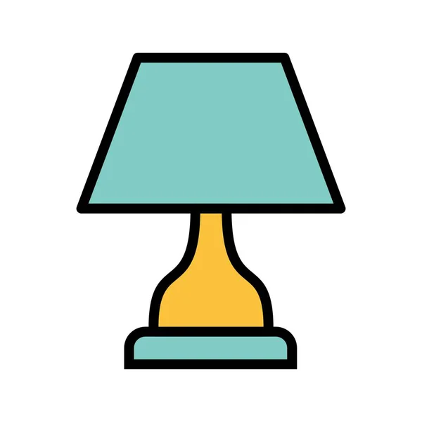 Illustratie lamp pictogram — Stockfoto