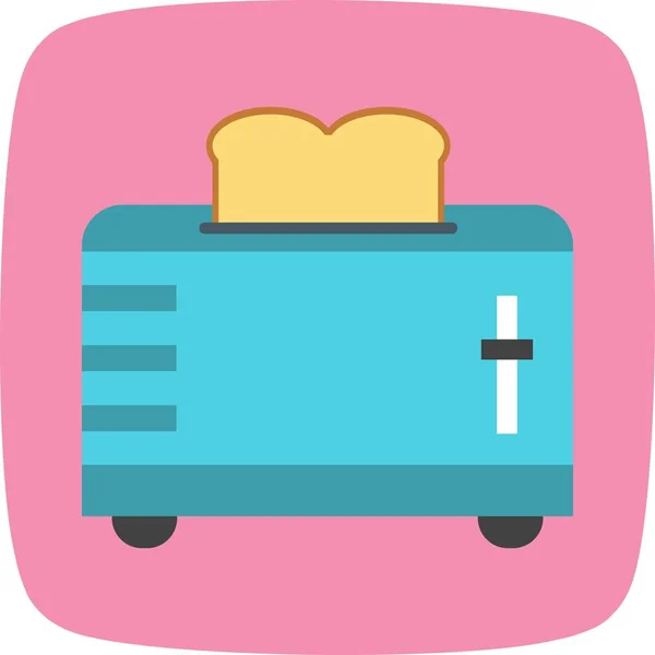 Illustration Slice Toaster  Icon — Stock Photo, Image