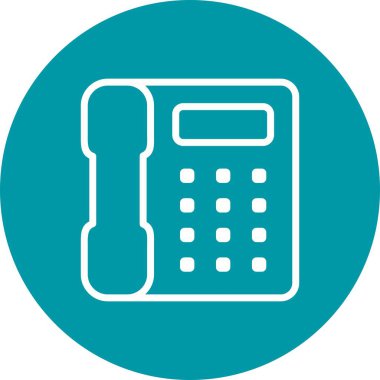 İllüstrasyon Telefon Simgesi