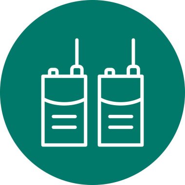İllüstrasyon Walkie talkie Simgesi