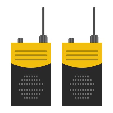 İllüstrasyon Walkie talkie Simgesi