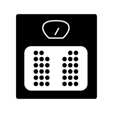 İllüstrasyon Ağırlık Makinesi Simgesi