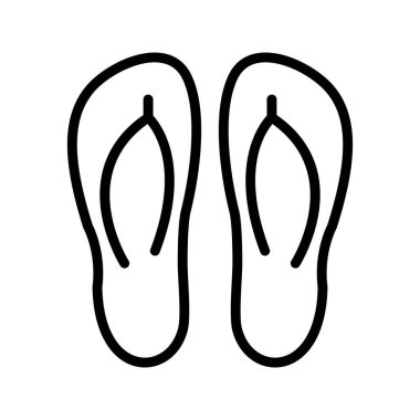 İllüstrasyon Terlik Simgesi