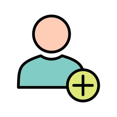 İllüstrasyon Kullanıcı Simgesi Ekle