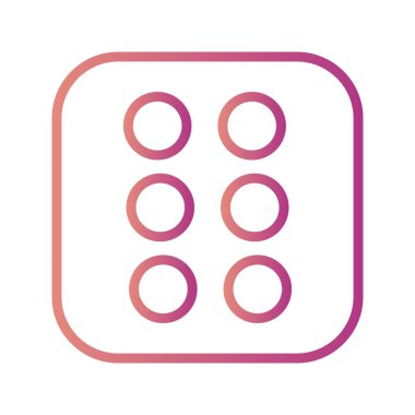 İllüstrasyon Dice Altı Simgesi