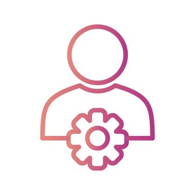 İllüstrasyon Kullanıcı Yönetimi Simgesi