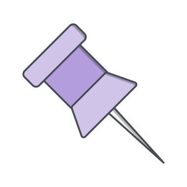 İllüstrasyon Bildirimi Pin Simgesi