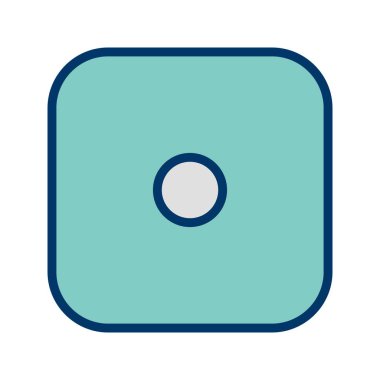 İllüstrasyon Dice Bir Simgesi