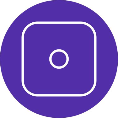 İllüstrasyon Dice Bir Simgesi