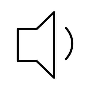 İllüstrasyon Düşük Hacim li Simge 