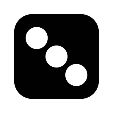 İllüstrasyon Zar Üç Simge