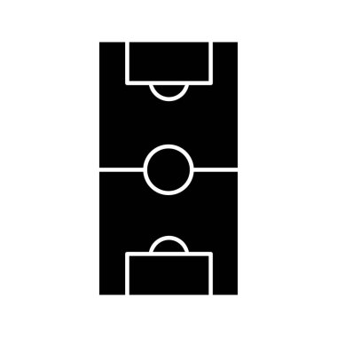 İllüstrasyon Futbol Sahası Simgesi