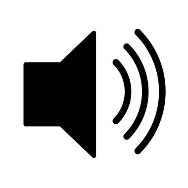 İllüstrasyon yüksek Hacim Lisi Simgesi