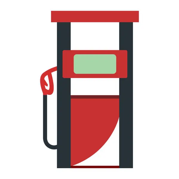 Ilustración Estación de Combustible Icono — Foto de Stock