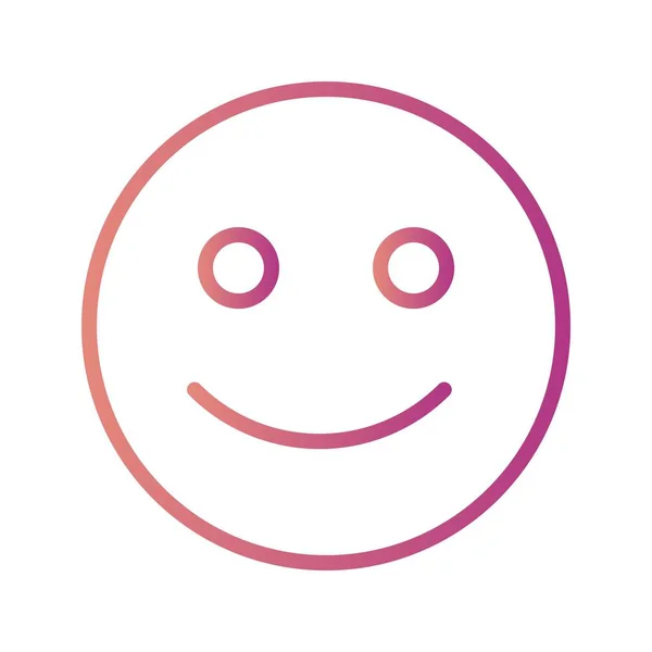 Illustration Happy Emoticon Icon — Stock Photo, Image