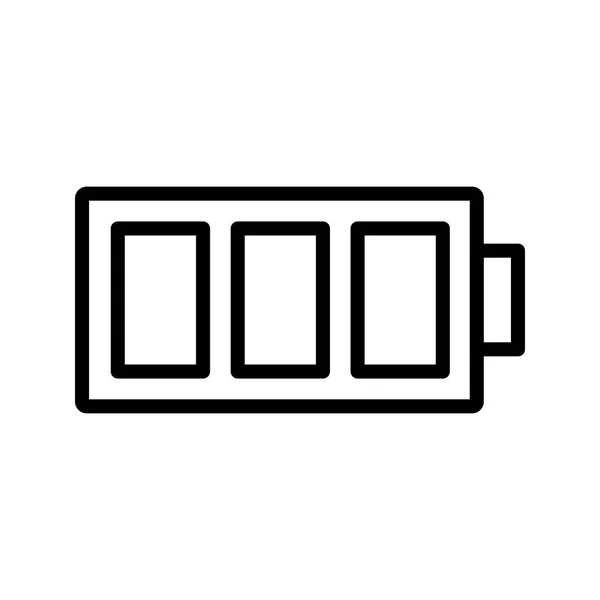 Illustration Full Battery Icon — Stock Photo, Image