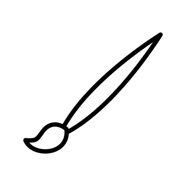 Illustration Drawing Brush  Icon — Stock Photo, Image