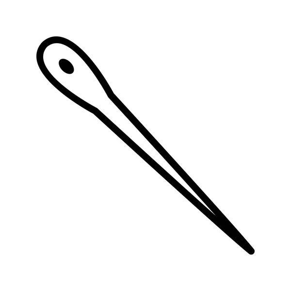 Illustration nål ikon — Stockfoto