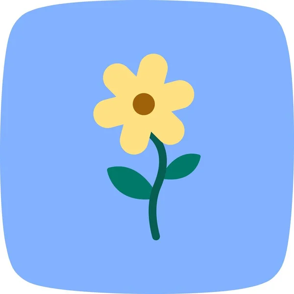 Иллюстрационная икона цветов — стоковое фото