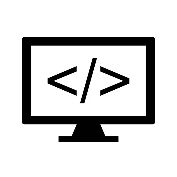 Illustration Programming  Icon — Stock Photo, Image