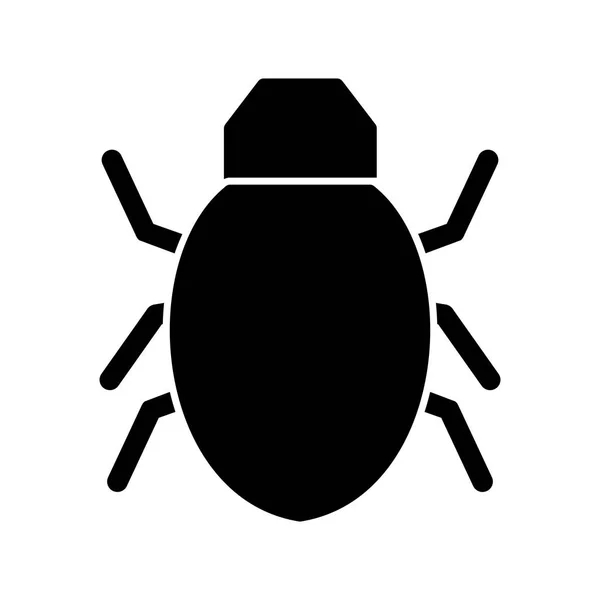 Ícone de Bug de ilustração — Fotografia de Stock