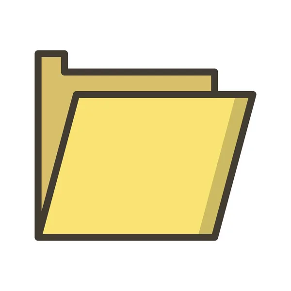 Vector Folder Icon — Stock Photo, Image