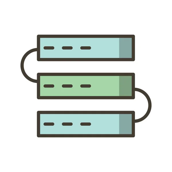 Vektor-Server-Symbol — Stockfoto