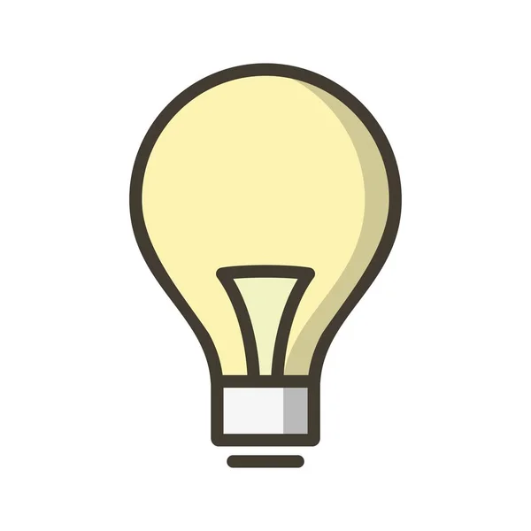 Vector Bulb Icon — Stock Photo, Image