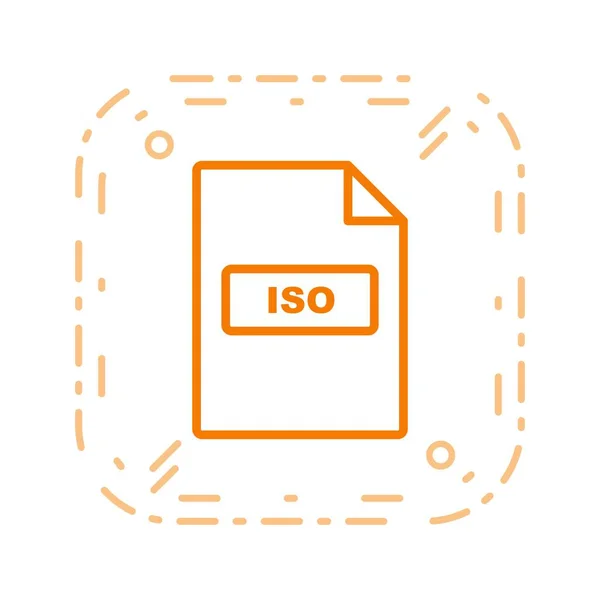 Illustration ISO Icon — Stock Photo, Image