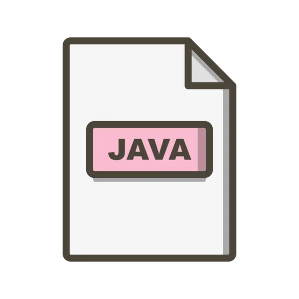 Illustration JAVA  Icon — Stock Photo, Image