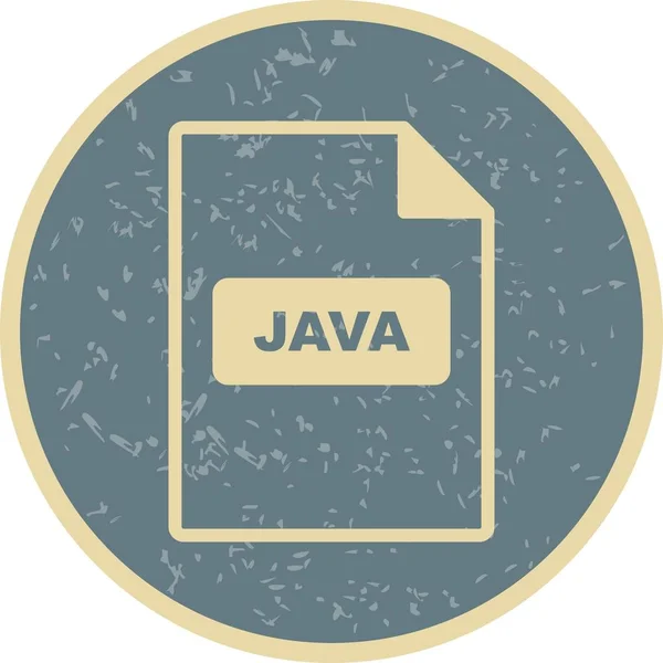 Illustration JAVA  Icon — Stock Photo, Image