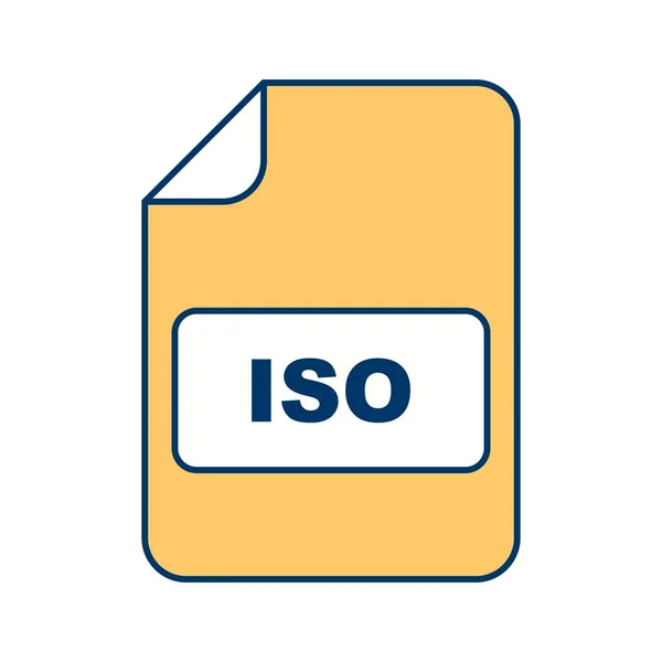 Illustration Icône ISO — Photo