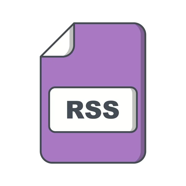 Иллюстрация RSS Icon — стоковое фото