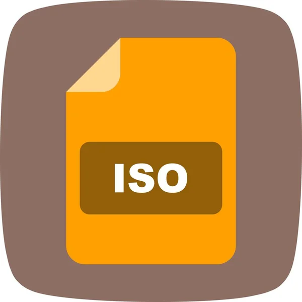 Illustration ISO Icon — Stock Photo, Image