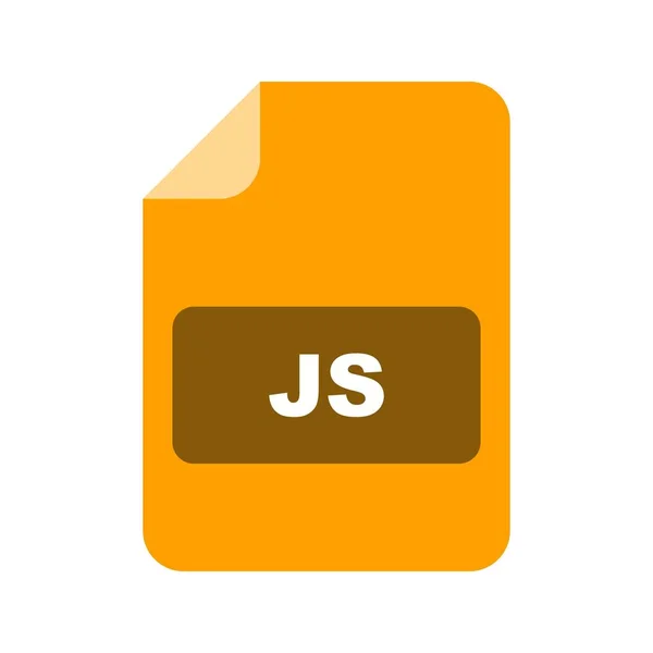 Ilustración JS Icon — Foto de Stock