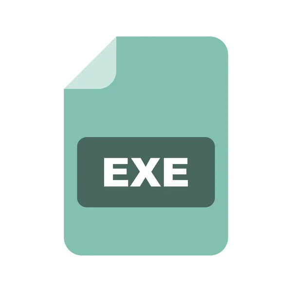 Illustration EXE Icon — Stock Photo, Image