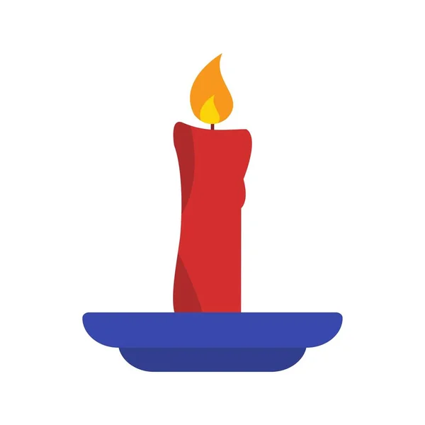 Illustration Candle Icon — Stock Photo, Image