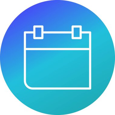 İllüstrasyon Takvimi Simgesi