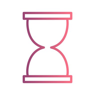 İllüstrasyon Kum Saati Simgesi